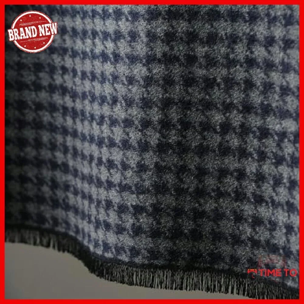 Men's 100% Mulberry Silk Scarf Winter Warm Soft Brushed 71x12 Inches